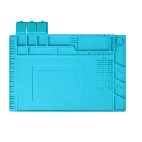 S160 Manyetik Antistatik ESD Lehimleme Matı -  450x300mm Isıya Dayanıklı