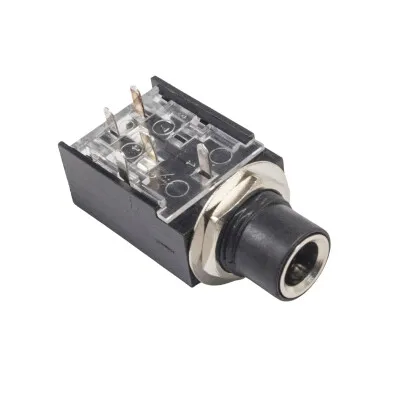 6.3mm Stereo Jack Dişi - PCB Tip
