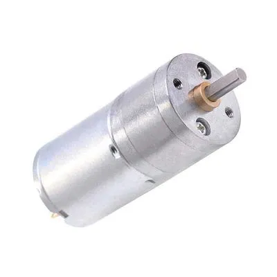 Pololu 9.7:1 Metal Redüktörlü Motor 25Dx48L, HP, 12V, PL-3202