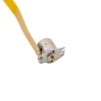 3-5V 2 Fazlı 10mm Mikro Step Motor - 4 Uçlu 15cm Kablo