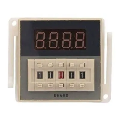 DH48S-1Z 24V Zaman Ayarlı Röle Modülü - Reset ve Durdurma Özellikli