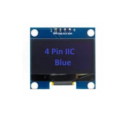 128x64 Oled Lcd Ekran 1.3 inch - Mavi