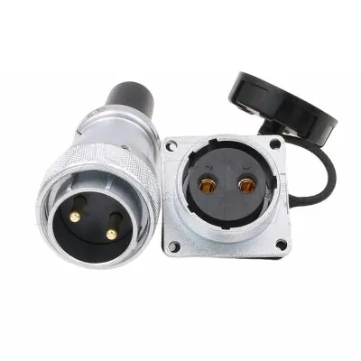 TPWS16 2 Pin 16mm Su Geçirmez Konnektör Takımı
