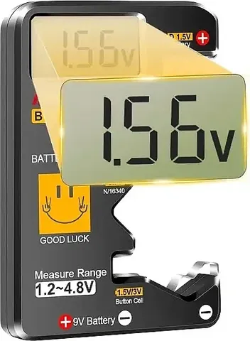 BT189 Pil Test Cihazı - Siyah
