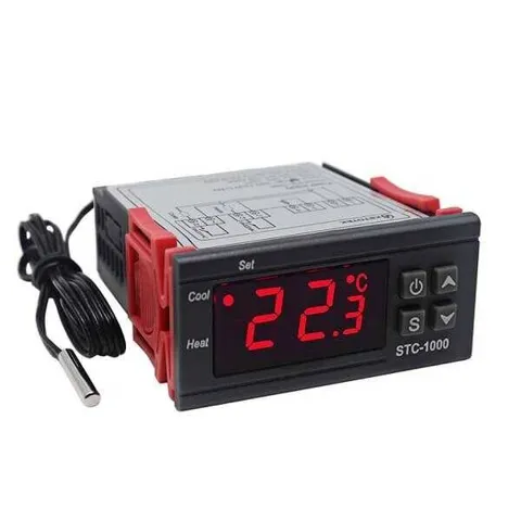 STC-1000 AC 110-220V 10A LCD Ekranlı Sıcaklık Kontrol Modülü