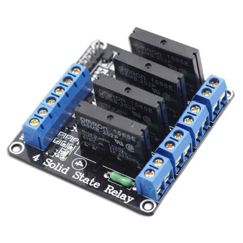 5V 4 Kanal Solid State Röle Kartı