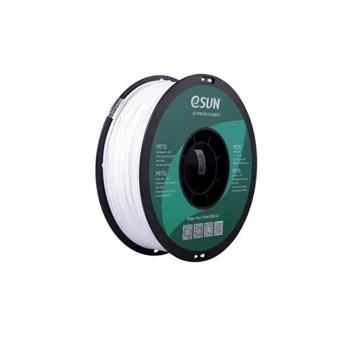 ESUN Petg 1.75mm Filament - Düz Beyaz, 1kg