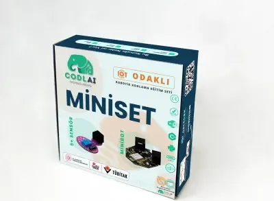 Codlai MiniSet IoT Tabanlı Robotik Kodlama Seti (Minibot + 5 Sensör)