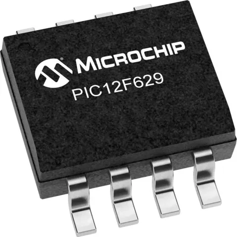 PIC12F629 I/SN SMD SOIC-8 8-Bit 20Mhz Mikrodenetleyici