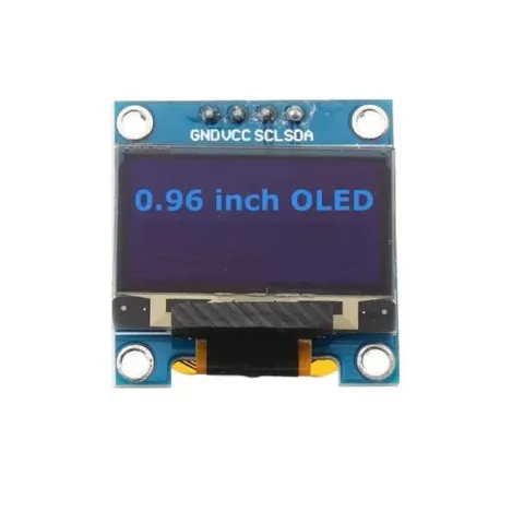0.96 inch  I2C OLED Ekran 128x64-Mavi/Siyah