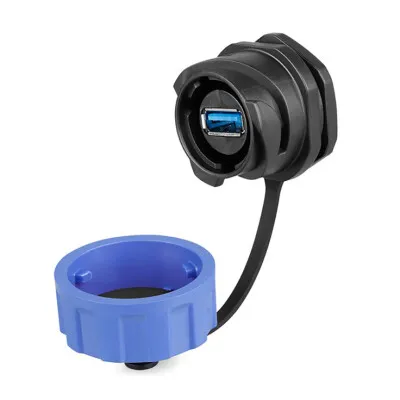 YM-24-J/USB3/213/SX-42-101 Su Geçirmez Data Konnektörü - Dişi