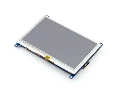 Raspberry Pi 5 Inch HDMI Lcd (B) Ekran 800×480 Geniş Platform Desteği