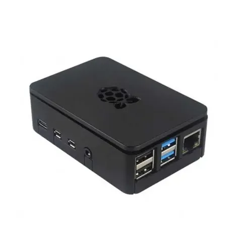 Raspberry Pi 4 Siyah Muhafaza Kutusu