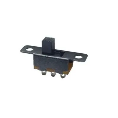 Kulaklı Sürgülü Slide Switch - 180 Derece, 3p, On-Off