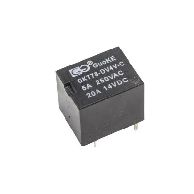 GKT78-DV4V-C 4V 20A Röle 5-Pin