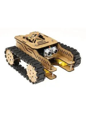 Jsumo Ahşap Tank Woddie Robot Kiti (Demonte)