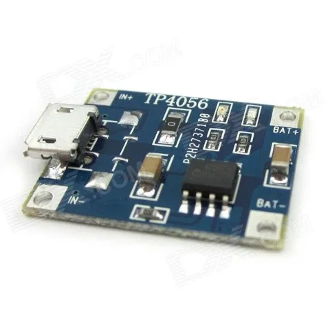 TP4056 1s 3.7v 1a Lipo pil  Şarj Cihazı - 5v 1a