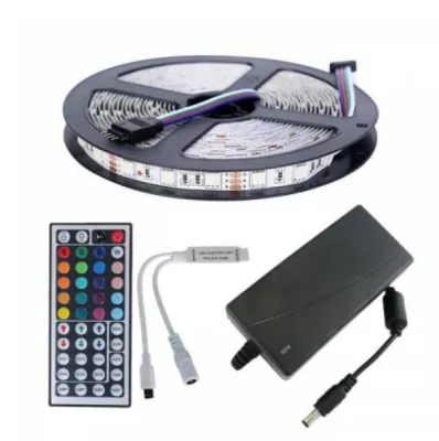 Şerit Led Rgb 44 Tuşlu Kumandalı 5050 Smd 5 Metre