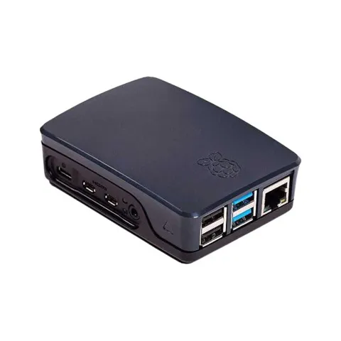 Raspberry Pi 4B Muhafaza Kutusu - Siyah (Klon)