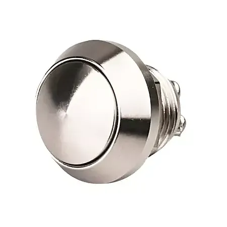 12mm Metal Basmalı Buton Vidalı Terminal