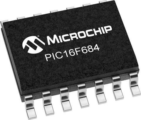 PIC16F684 I/SL SMD SOIC-14 8-Bit 20 MHz Mikrodenetleyici