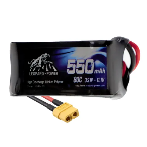 3s 550mah 80C Lipo Batarya 11.1V Pil