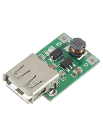5 V 1200 mA USB Çıkışı Voltaj Yükseltici Regülatör Kartı - Step Up