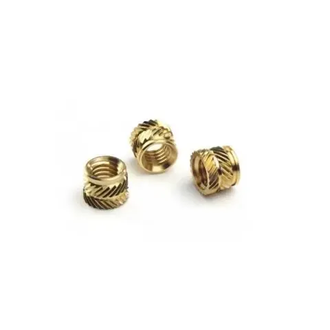 M4x8mm Pirinç Insert - 10 Adet