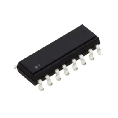 LTV847 SMD-DIP-16 Transistör Çıkış Optokuplör Entegresi