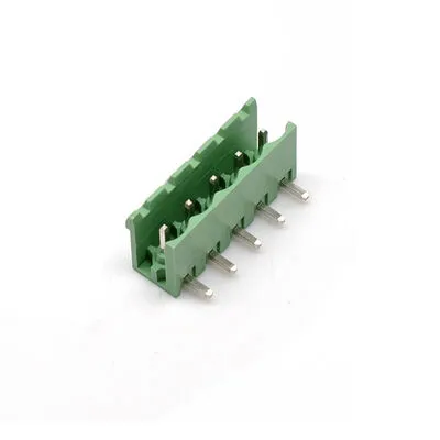 5 Pin 5.08mm 90C Erkek Geçmeli Yeşil Klemens