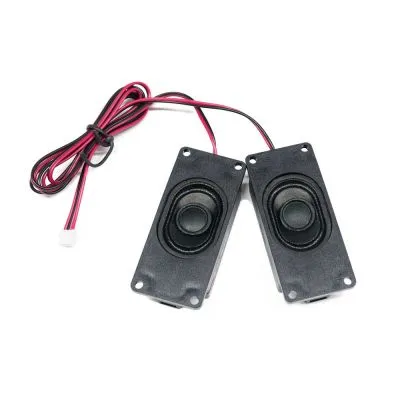 Muhafazalı Stereo Hoparlör Seti - 3W 4 Ohm