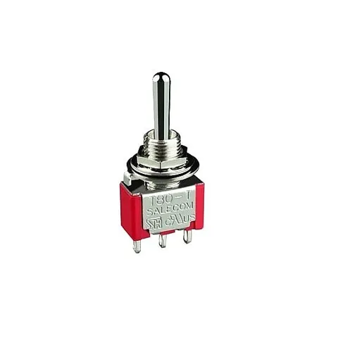 Mini Toggle Anahtar MTS-103L Uzun Kol ON-OFF-ON