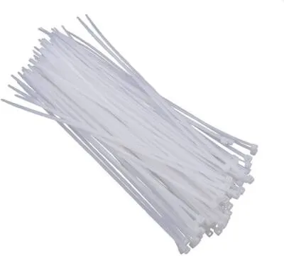 7.6mmx500mm Kablo Bağı Beyaz - 100 Adet