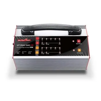 UP1200AC DUO 2X600W 15A 6-12S LiPo LiHv Pil Şarj Cihazı