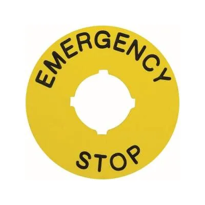 Acil Stop Alt Kapağı 60mm