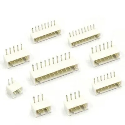 JST-XH 2.54mm Soketli 9 Pin Eğik Tunik Konnektör