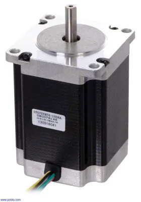 NEMA 23 Hibrit Step Motor: Unipolar-Bipolar, 200 Adım, 8.6V 1A/Faz PL-1477 (SY57STH76-1006A)