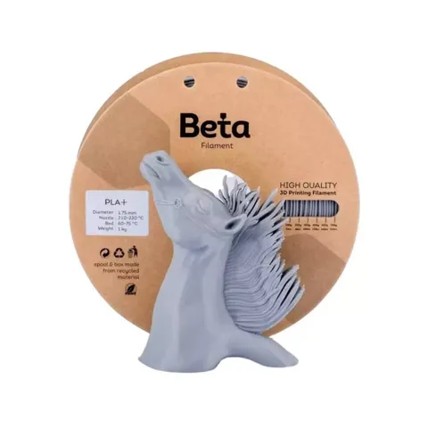 Beta PLA Plus Filament Gri 1.75mm 1000gr