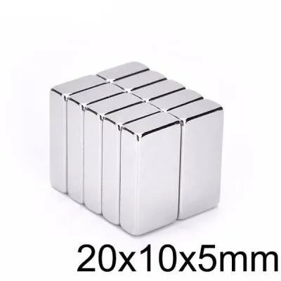 20X10x5mm Neodyum Güçlü Mıknatıs - Neodim Magnet