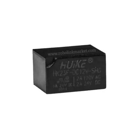 12V Küçük Tek Kontak Röle - HK23F-DC12V