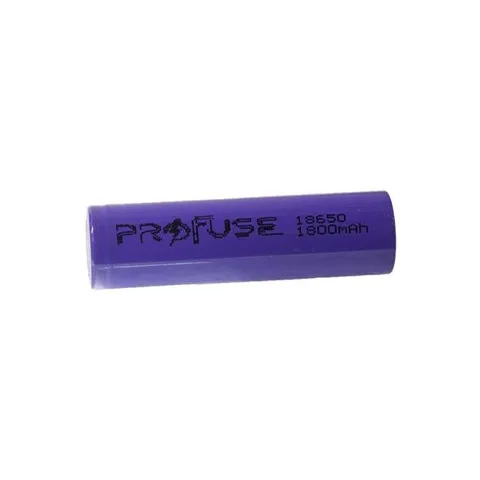 18650 3.7 V 1800 mAh Li-ion Şarjlı Pil Kutup Başsız