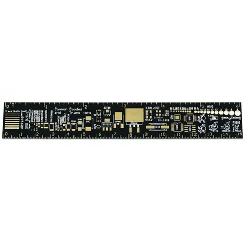 PCB Referans Cetveli - Mühendislik Cetveli - 15cm