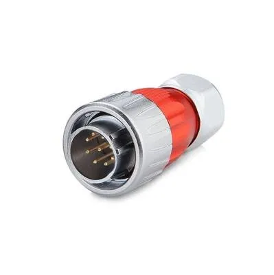 DH-20-C09PE-03-001 9-Pin Su Geçirmez Konnektör - Erkek