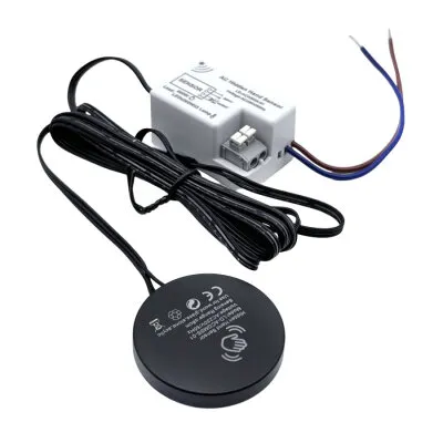 LD-ACGMSS01 AC 220V Gizli Montajlı Temassız El Algılama Dolap Aydınlatma Sensörü - Siyah
