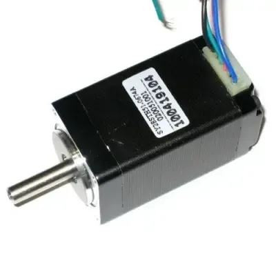 NEMA 11 Bipolar Step Motor: 200 Adım, 28 × 51mm, 6.2V, 0.67A/Faz, SY28STH51-0674A