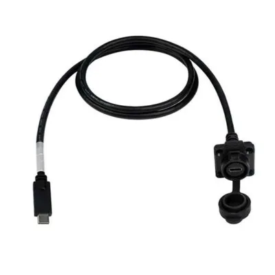 LP16-TYPEC-MP-FS-2M-002 Su Geçirmez Type C 3.1 Dişi Panel Tip Konnektör - 2M Kablo