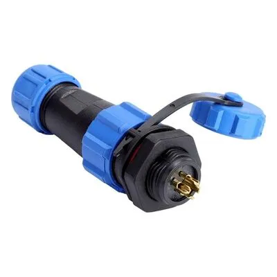 4 Pin IP68 12mm Su Geçirmez Konnektör Takım