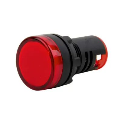 AD16-22DS 220-380V AC Sinyal Lambası - Kırmızı