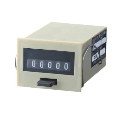 875 AC 220V 5 Haneli Mekanik Sayıcı