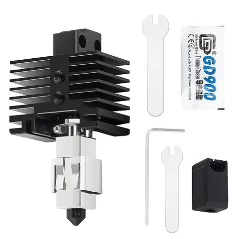TZ2.0 Bambu Lab X1/P1P Uyumlu Yükseltilmiş Hotend Seti (0.4 mm – Titanyum Isı Bariyerli, Ekonomik Tip)